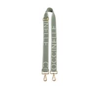 Coccinelle Nastro Signature Bag strap, female, grey