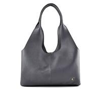 Coccinelle Nell Shoulder Bag Genuine Leather 39 cm gray