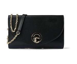 Coccinelle Nikla Shoulder bag Genuine Leather 26 cm black