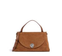 Nikla Suede Bimaterial Large - female - Coccinelle - Handbags - Brown - ONE SIZE - Bags ONE SIZE
