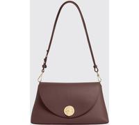 COCCINELLE Nikla Tumbled Leather Shoulder Bag with Flap Closure