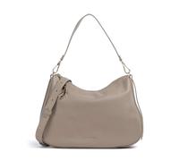 Coccinelle Nory Shoulder Bag Genuine Leather 37 cm gray
