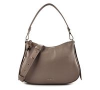 Coccinelle Nory Shoulder Bag Genuine Leather 30 cm gray