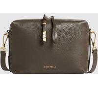 COCCINELLE Nory Small Tumbled Leather Crossbody Bag with Zip