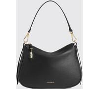 COCCINELLE Nory Tumbled Leather Shoulder Bag with Removable Handle and Strap