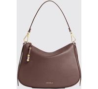 COCCINELLE Nory Tumbled Leather Shoulder Bag with Removable Handle and Strap
