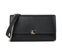 Coccinelle Pansy Clutch purse Genuine Leather 20 cm black