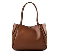 Coccinelle Pansy Shoulder Bag Genuine Leather 34 cm brown