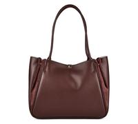 Coccinelle Pansy Shoulder Bag Genuine Leather 34 cm brown