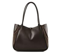 Coccinelle Pansy Shoulder Bag Genuine Leather 34 cm olive