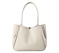 Coccinelle Pansy Shoulder Bag Genuine Leather 34 cm white
