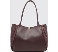 COCCINELLE Pansy Suede and Smooth Leather Shoulder Bag with Double Handle