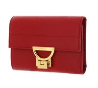 Coccinelle Purse Arlettis Wallet Grained Leather Scarlet red