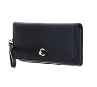 Coccinelle Purse Clutch C-Me Envelopes Grained Leather Noir Black