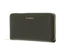 COCCINELLE purse Metallic Soft Wallet Grained Leather Alga
