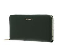 COCCINELLE Metallic Soft Wallet Grained Leather Garden Green