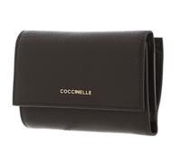 COCCINELLE purse Metallic Soft Wallet Grainy Leather Fango