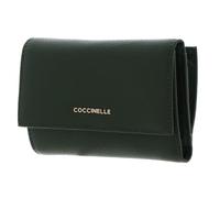 COCCINELLE Metallic Soft Wallet Grainy Leather Garden Green