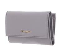 Coccinelle Purse Metallic Soft Wallet Grainy Leather Oyster Mauve
