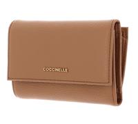 COCCINELLE purse Metallic Soft Wallet Grainy Leather Skin