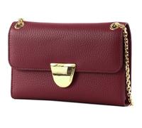 COCCINELLE purse Mini Bag Wallet Grained Leather Garnet Red