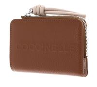 COCCINELLE purse Myrtha Maxi Log Wallet Cognac / Rosette