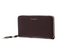 Coccinelle Purse Pansy Wallet Grained Leather Berry Dark Purple