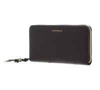 Coccinelle Purse Pansy Wallet Grained Leather Fango Dark Green