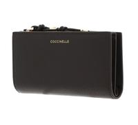 Coccinelle Purse Pansy Wallet Grained Leather Fango Dark Green