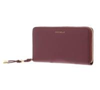 Coccinelle Purse Pansy Wallet Grained Leather Winter Rose Old Pink