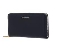COCCINELLE purse Wallet Grained Leather Midnight Blue