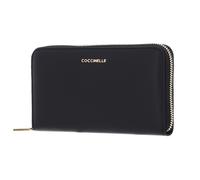 COCCINELLE purse Wallet Grained Leather Noir