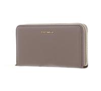 COCCINELLE purse Wallet Grained Leather Warm Taupe