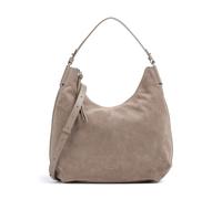 Coccinelle Rebekka Suede Hobo bag, female, grey