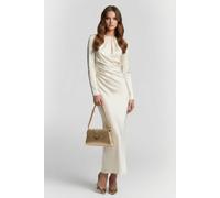 COCCINELLE shoulder bag Dew Handbag Grained Leather Golden