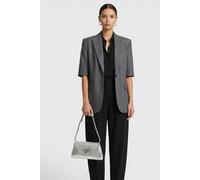 Coccinelle Rectangle Shoulder Bag In Silver size OS | Shoulder Bags Outlet | Women | Gray OS