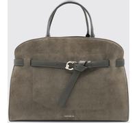 COCCINELLE Sabine Large Suede Handbag with Removable Shoulder Strap