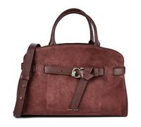 Coccinelle Sabine Shoulder Bag Genuine Leather 34 cm red