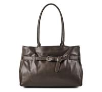 Coccinelle Sabine Shoulder Bag Genuine Leather 36 cm brown