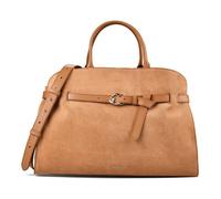 Coccinelle Sabine Suede Handbag Genuine Leather 43 cm brown