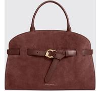 COCCINELLE Sabine Suede Handbag with Double Handle