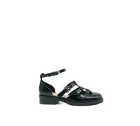 Coccinelle - Sam Shiny Women's Lace-Up Shoe, Black, 8 UK