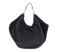 Coccinelle shopper bag shoulder bag Smash Handbag Suede Leather/Smooth Leather Stove/Stove blue-grey