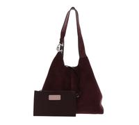 COCCINELLE shoulder bag C-Easy Handbag Suede Berry / Berry
