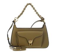 Coccinelle shoulder bag cross body bag Beat Grained Leather Handbag Seagrass khaki