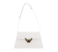 COCCINELLE shoulder bag Dew Handbag Grained Leather Blanco