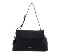 Coccinelle Fern Shoulder Bag Genuine Leather 33 cm black