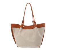 Coccinelle shoulder bag Finn Canvas Handbag Natural/Crab beige