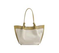 Coccinelle shoulder bag Finn Canvas Handbag Natural/Seagrass beige