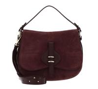 Coccinelle shoulder bag Mavery Suede BI Handbag Suede Leather/Micro Gra. Le. Berry/Berry dark purple